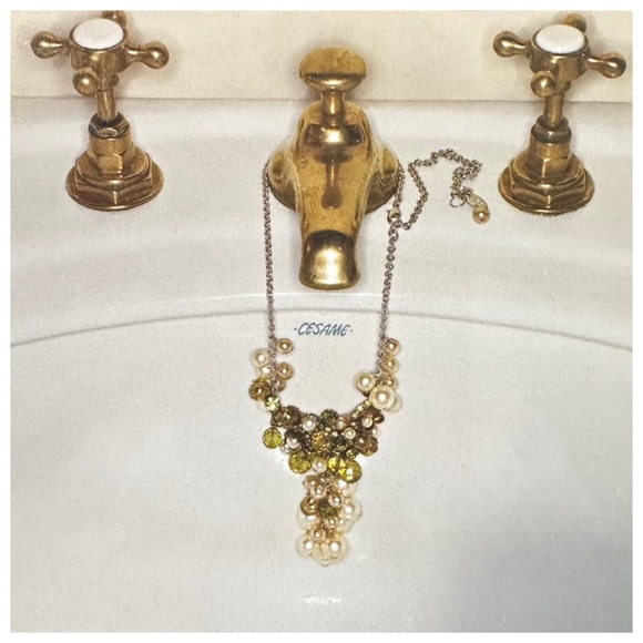 2005 Anthro “Nouveau Pearl Necklace” by Rada - Picture 5 of 16